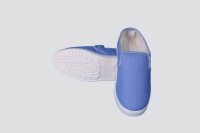 Pu blue tc-4 canvas full top shoes YY-B4030-1