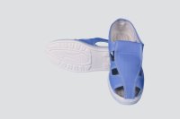 Pu blue TC eight hole mesh shoes YY-B4034-2