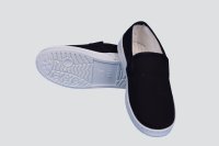 PVC Navy canvas full top shoes YY-B4019-2