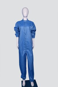 Anti static purification stand collar one-piece suit straight strip YY-B1002-2