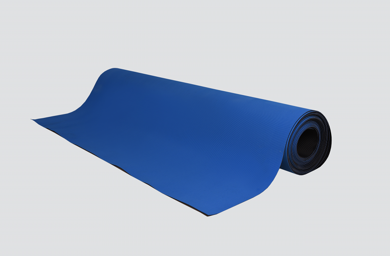 Blue two-sided anti-skid table mat and floor mat YY-A1011