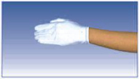 Purified cotton gloves YY-B5042