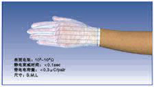 10mm grid anti-static gloves YY-B5043